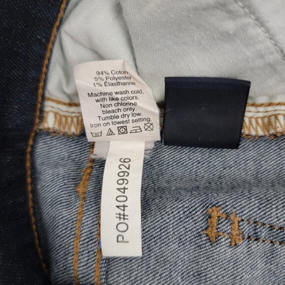 MADEWELL Womens 25 Jeans FLEA MARKET FLARE Dark Indigo Blue KENNER Wash E0394 - Picture 9 of 15